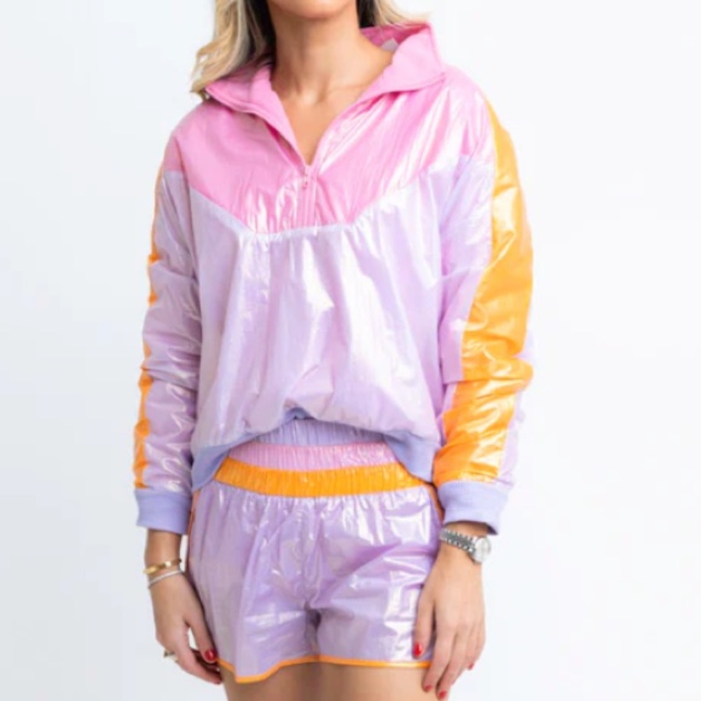 Karlie Color Block Retro Zip Pullover - image 3